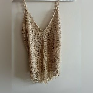 crochet lechateau top